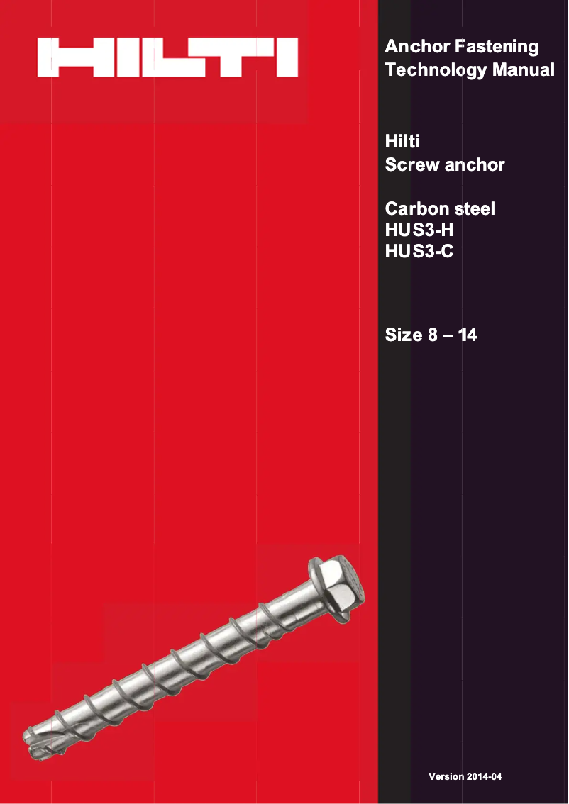 Página 1 del manual Manual de usuario Hilti HUS3-H