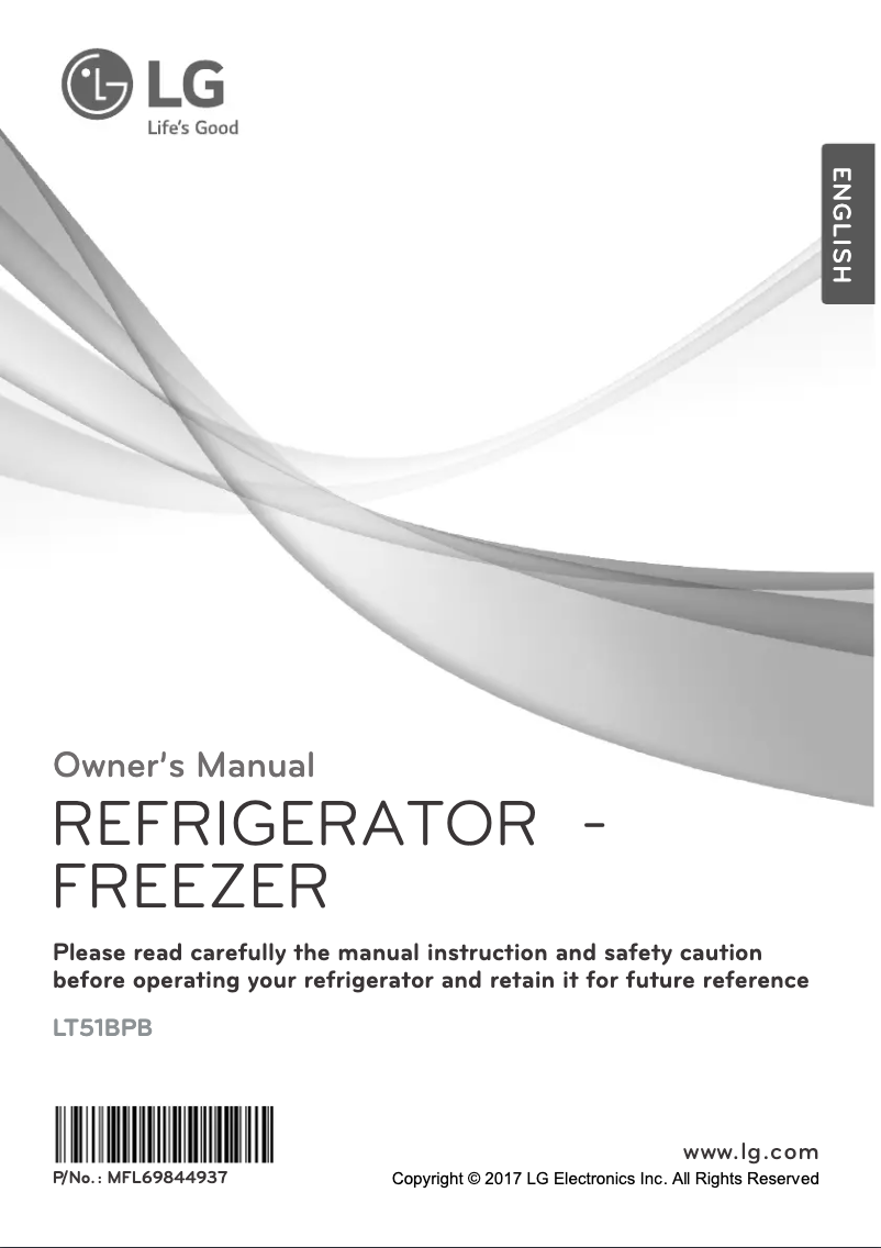 Image de la première page du manuel de l'appareil LT51BPB