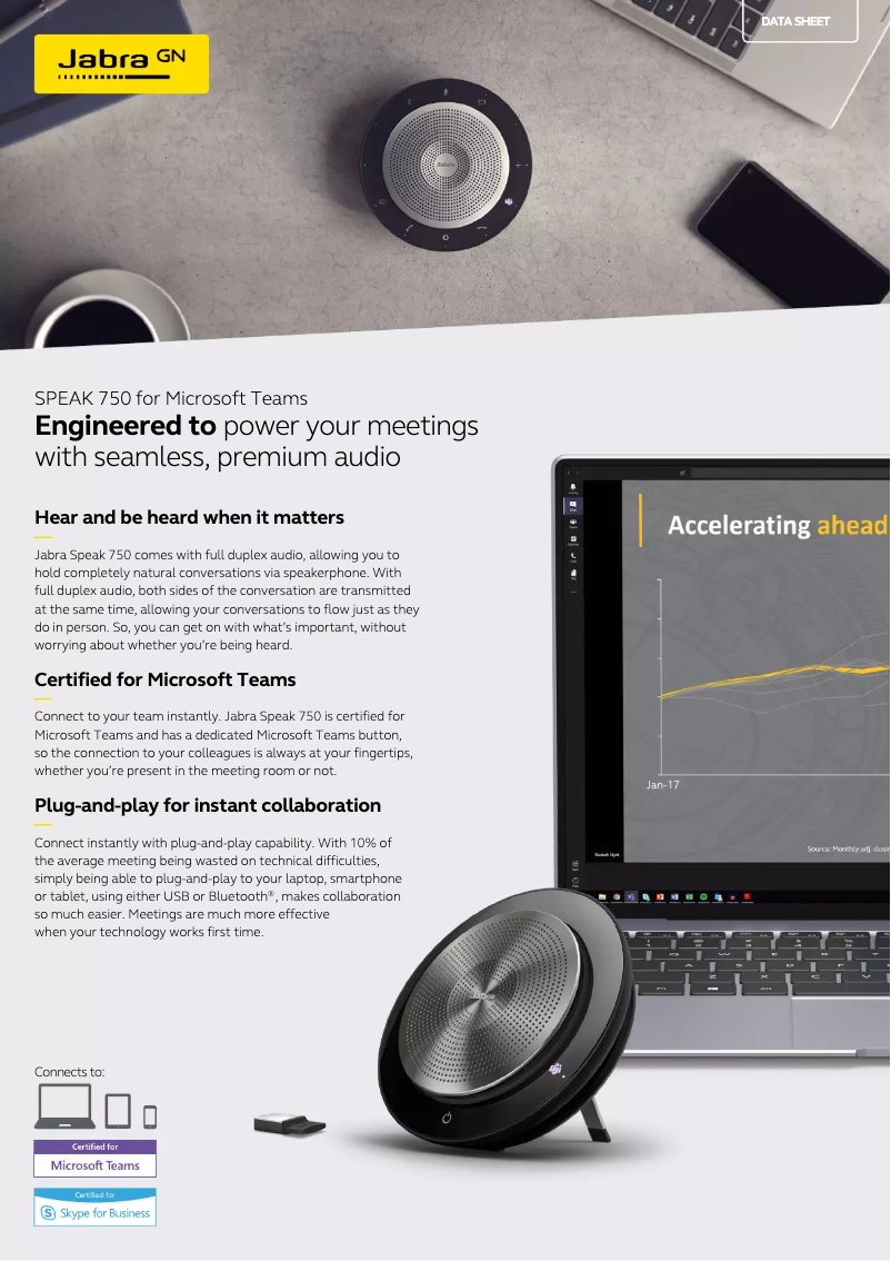 Page n°1 - Manuel utilisateur Sennheiser Speak 750 MS Teams