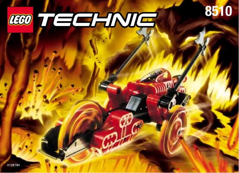 Image de la première page du manuel de l'appareil Roboriders 8510