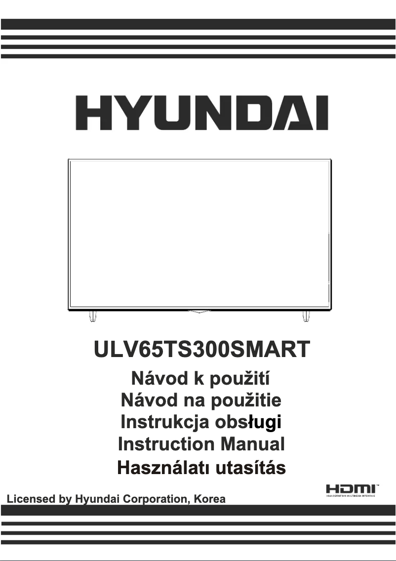 Image de la première page du manuel de l'appareil ULV65TS300SMART