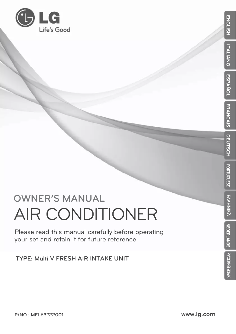 Image de la première page du manuel de l'appareil MULTI V URNU96GB8Z2