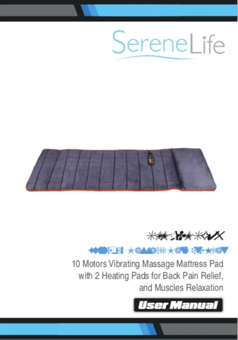 Page 1 de la notice Manuel utilisateur SereneLife SLMPDMSG45