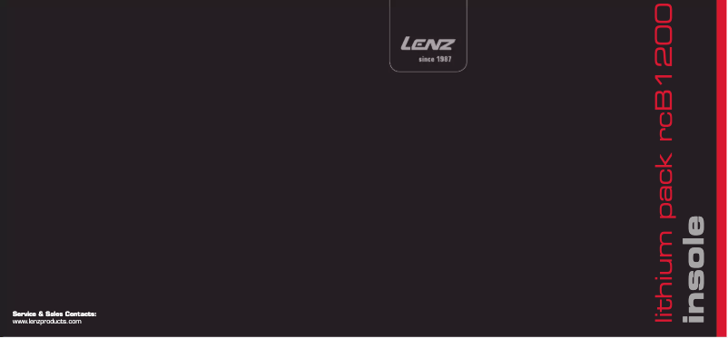 Page 1 de la notice Manuel utilisateur Lenz rcB 1000