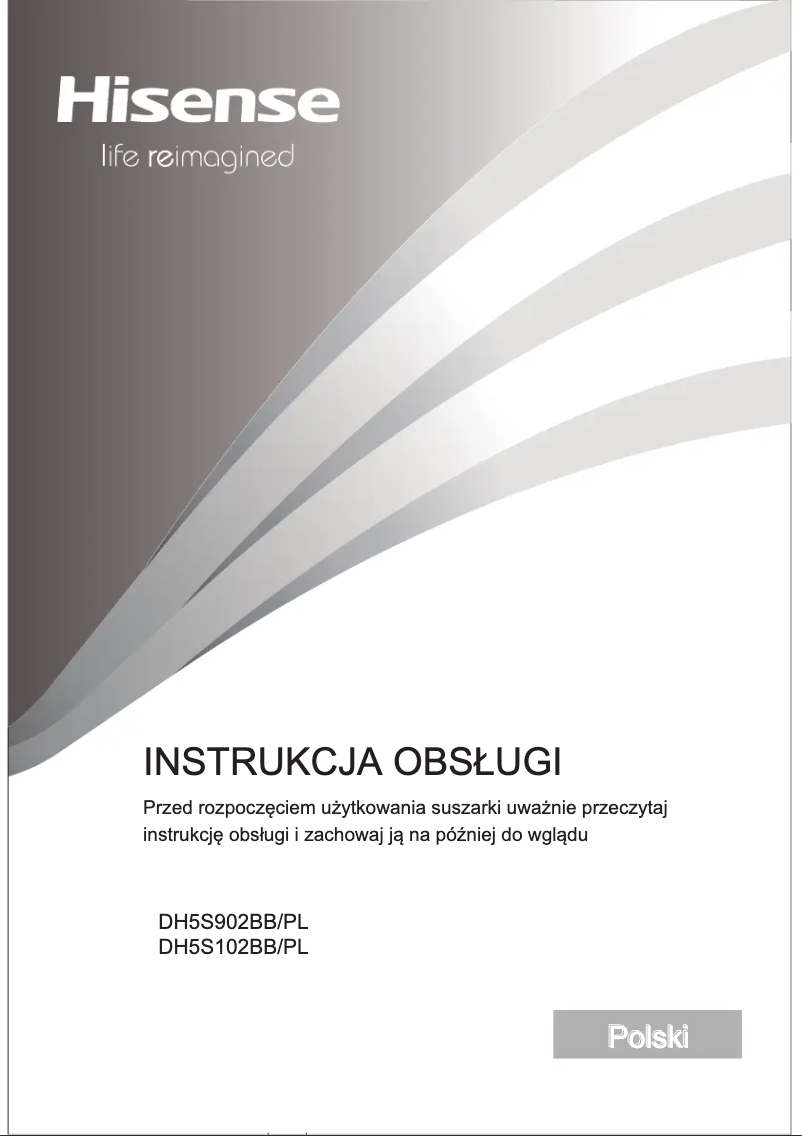 Page n°1 - Manuel utilisateur Hisense DH5S102BB