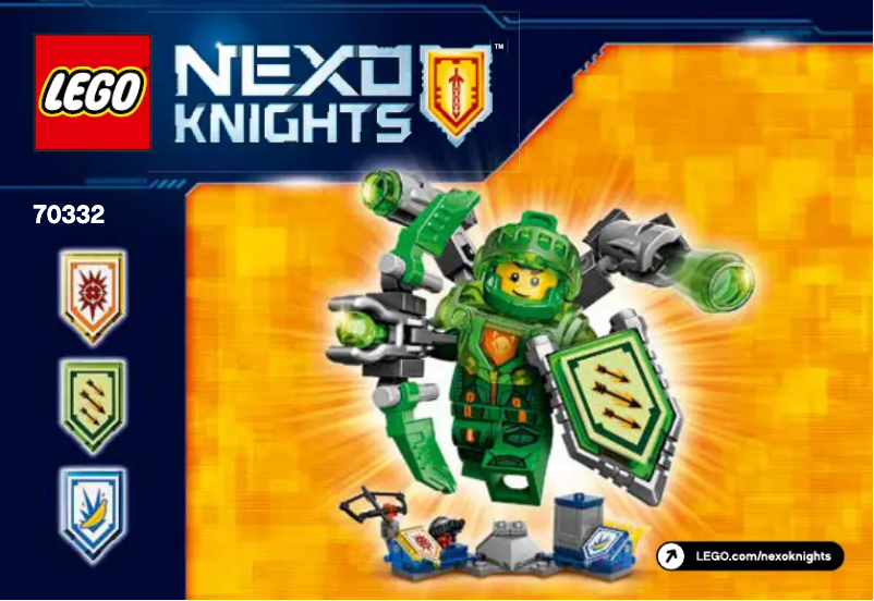 Page n°1 - Manuel utilisateur Lego Nexo Knights 70332