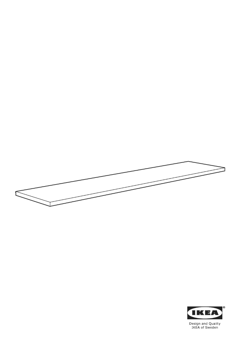 Page 1 de la notice Instructions / montage Ikea SKOGARP