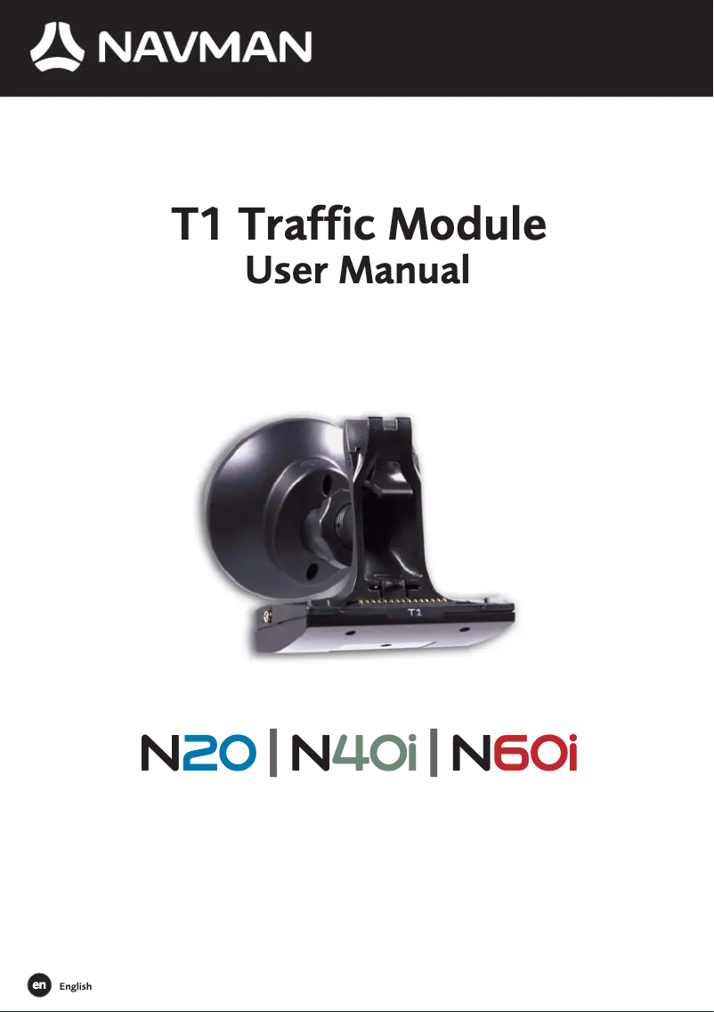 Page 1 de la notice Manuel utilisateur Navman T1