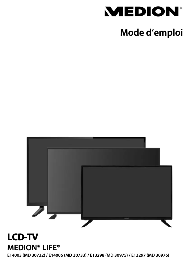 Page n°1 - Manuel utilisateur Medion LIFE E13298 (MD 30975)