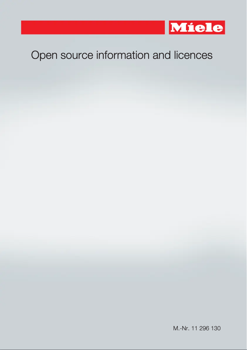 Page 1 de la notice Mode d'emploi Miele F 2671 SF