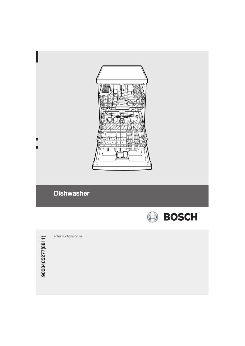 Page n°1 - Manuel utilisateur Bosch SMS40E52EU