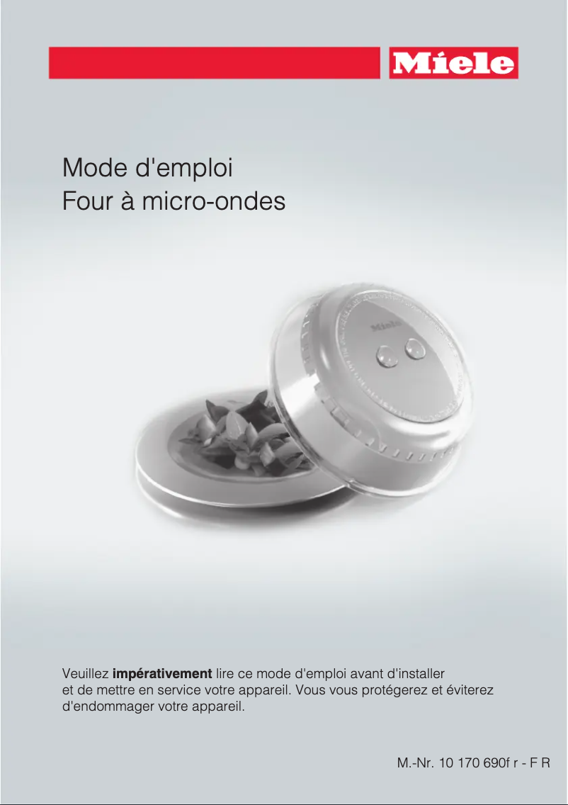 Image de la première page du manuel de l'appareil M6260