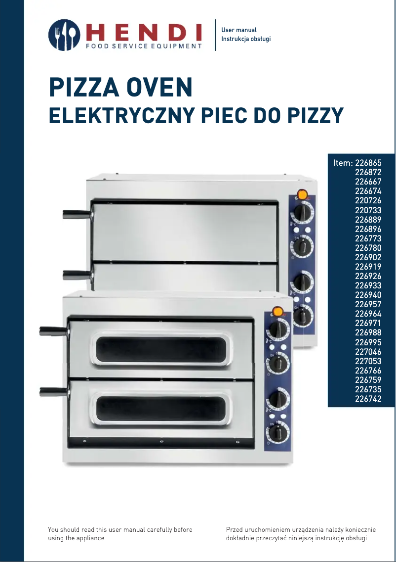 Image de la première page du manuel de l'appareil 226995