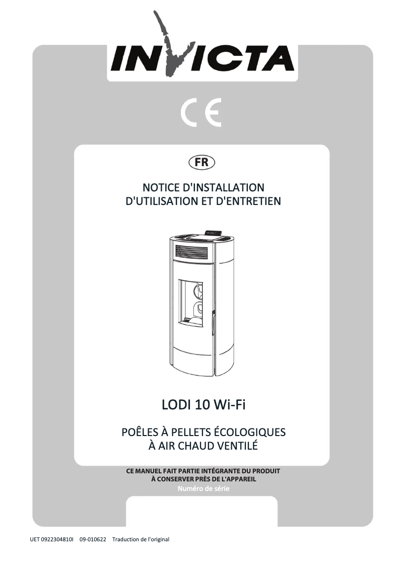 First page image of the manual for Lodi 10