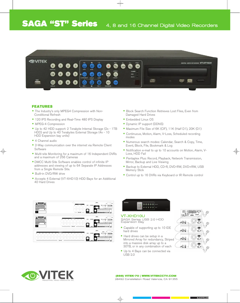 Page 1 of the manual User Manual Vitek VT-ST1620