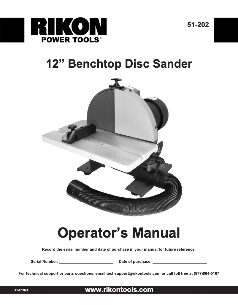 Page 1 de la notice Manuel utilisateur RIKON 51-202