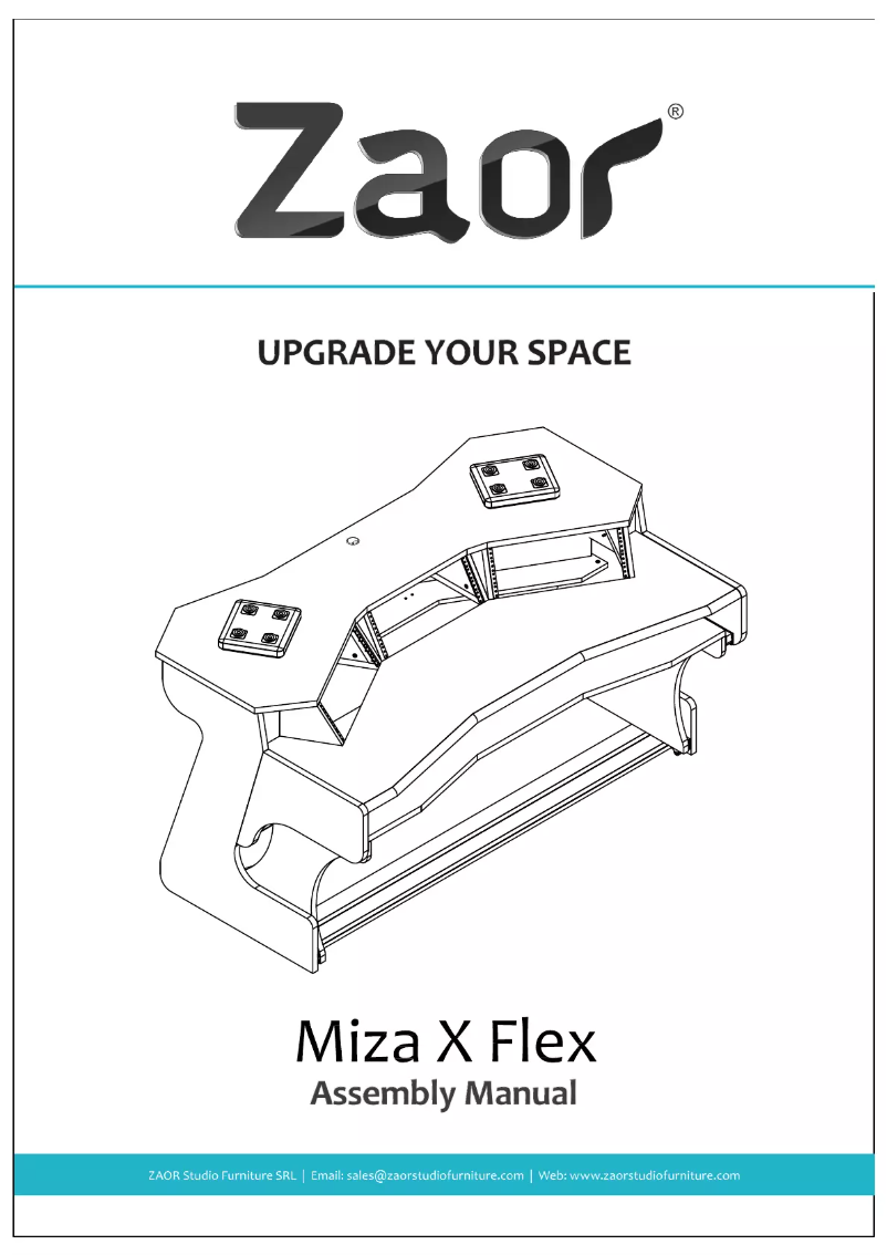 Image de la première page du manuel de l'appareil Miza X2 Flex