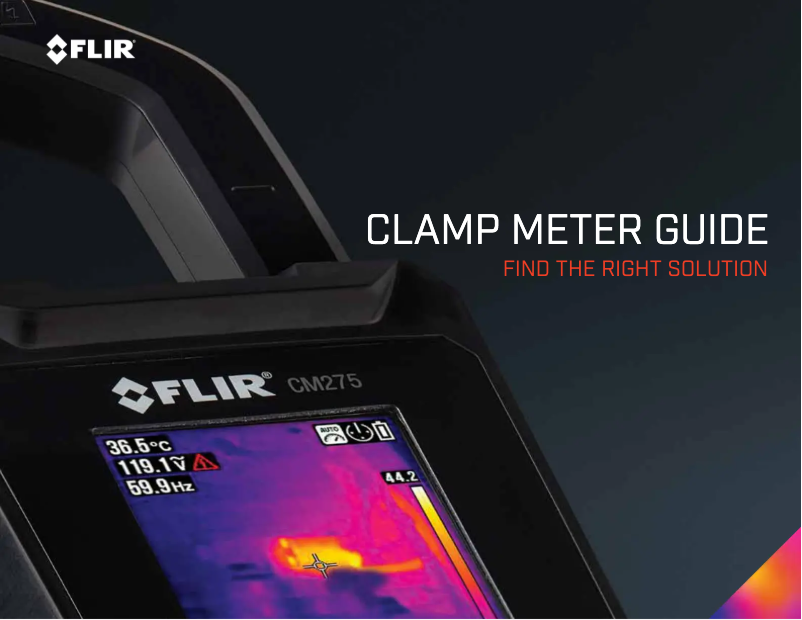Page 1 de la notice Brochure FLIR CM72
