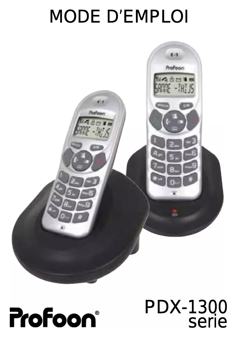 Página 1 del manual Manual de usuario Profoon PDX-1320