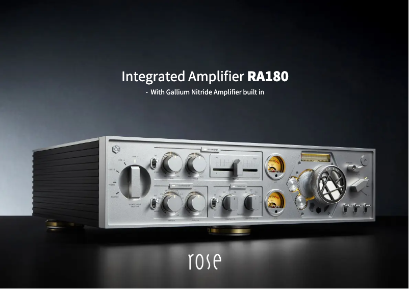 Page n°1 - Manuel utilisateur HiFi ROSE RA180