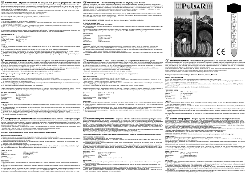 Page n°1 - Manuel utilisateur Kerbl Pulsar