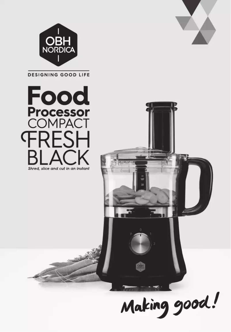 Página 1 del manual Manual de usuario OBH Nordica Compact Fresh 6792