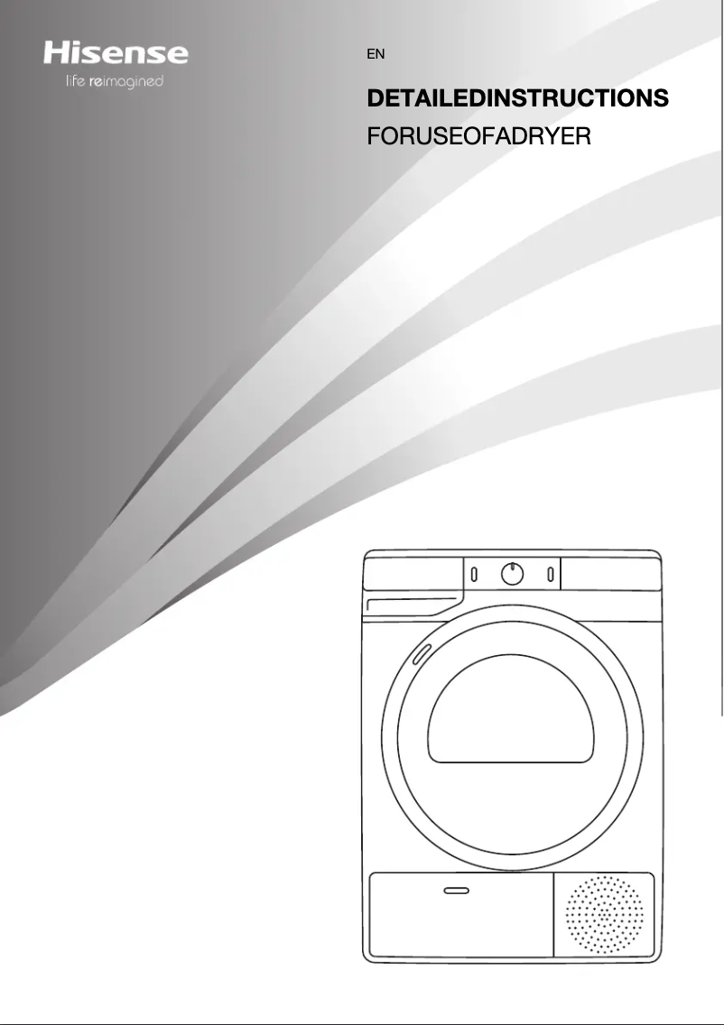 Image de la première page du manuel de l'appareil DHGE904