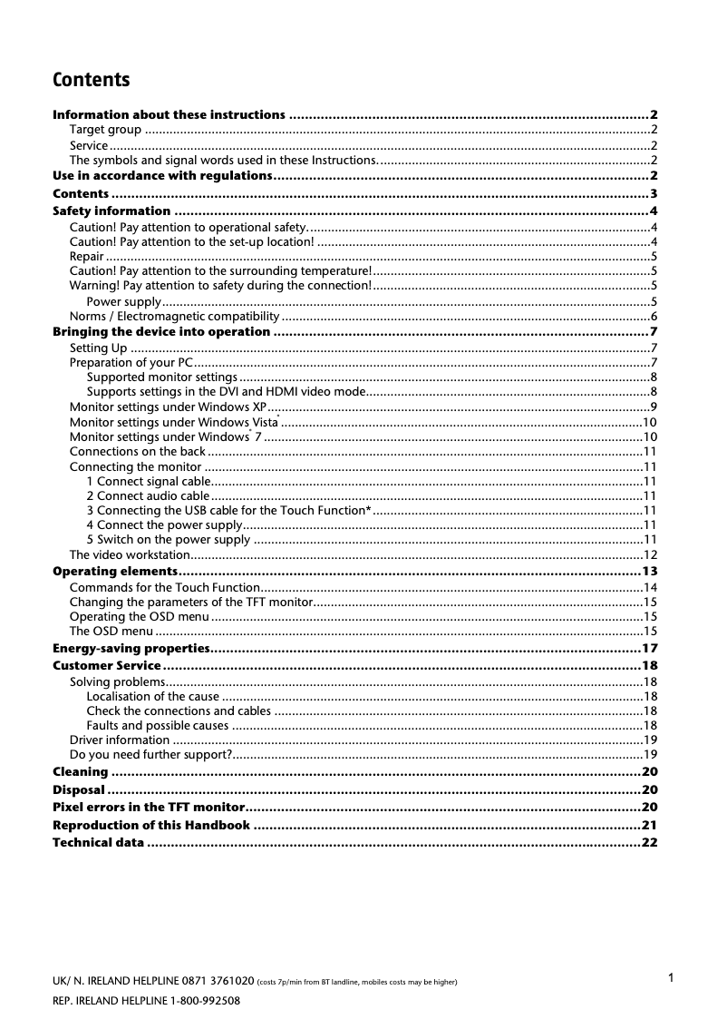 Page n°1 - Manuel utilisateur Medion Akoya X54000 (MD 20165)