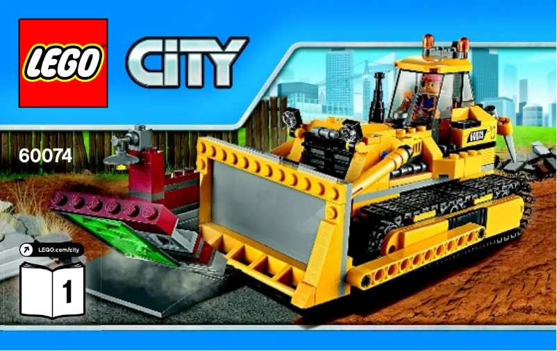 Page n°1 - Consignes visuelles Lego City 60074