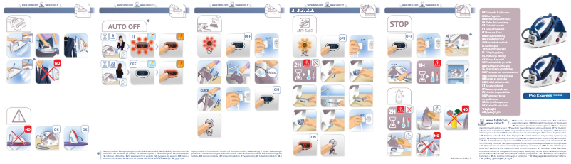 Page n°1 - Manuel utilisateur Tefal Pro Express Total Auto Control GV8960