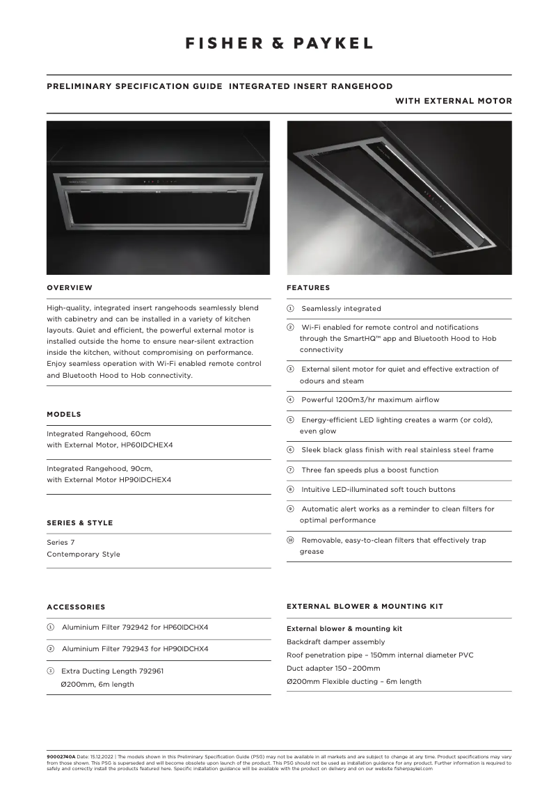 Image de la première page du manuel de l'appareil HP90IDCHEX4