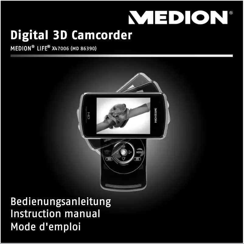 Image de la première page du manuel de l'appareil Life X47006