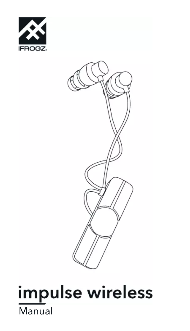 Image de la première page du manuel de l'appareil Impulse Wireless