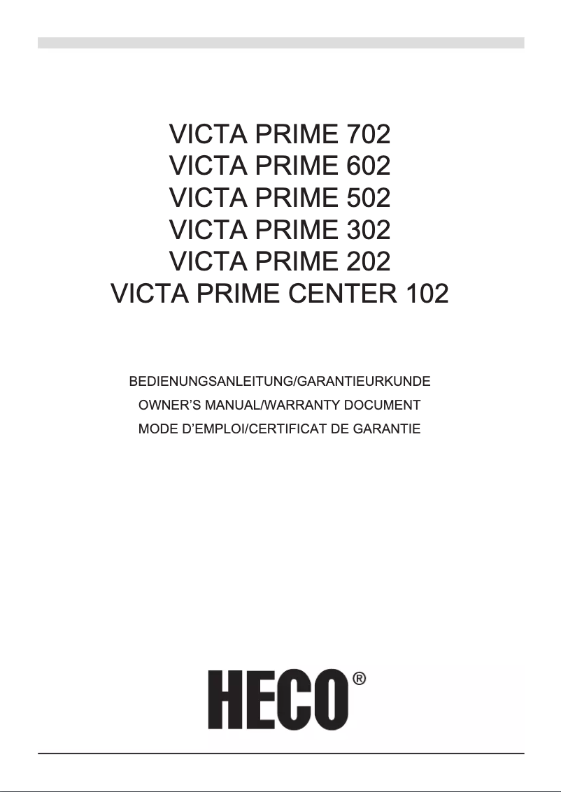First page image of the manual for Victa Prime 702