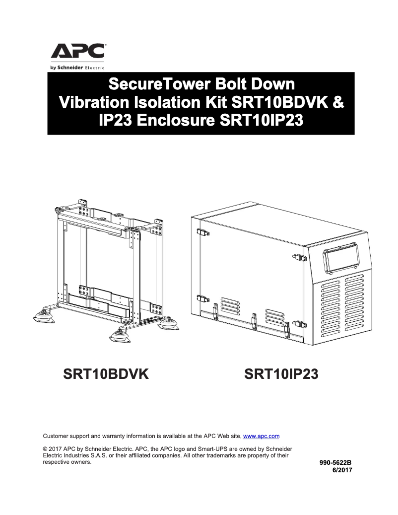 Page 1 de la notice Manuel utilisateur APC Marine SRT10BDVK