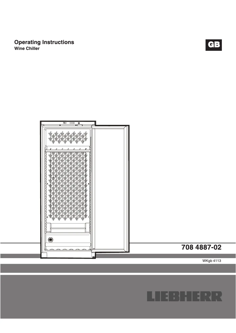 Image de la première page du manuel de l'appareil WKgb 4113