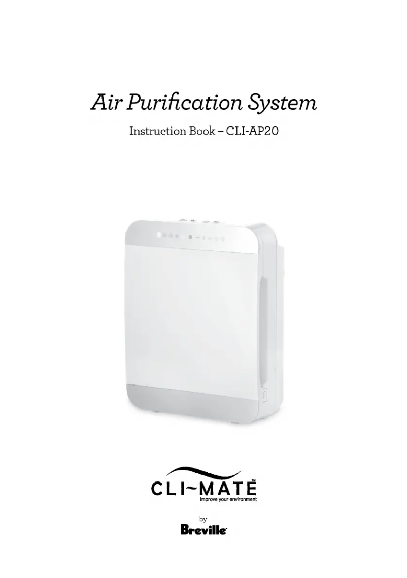 Page 1 de la notice Manuel utilisateur Cli-mate CLI-AP20