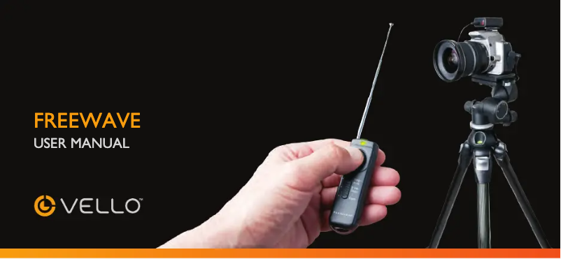 Page 1 de la notice Manuel utilisateur Vello RW-P1K