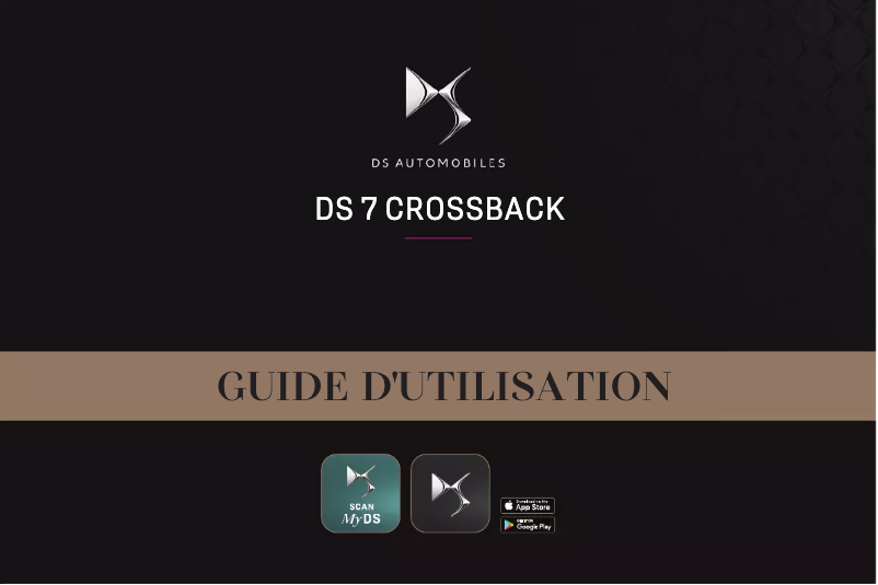 Page 1 de la notice Manuel utilisateur DS 7 Crossback (2022)