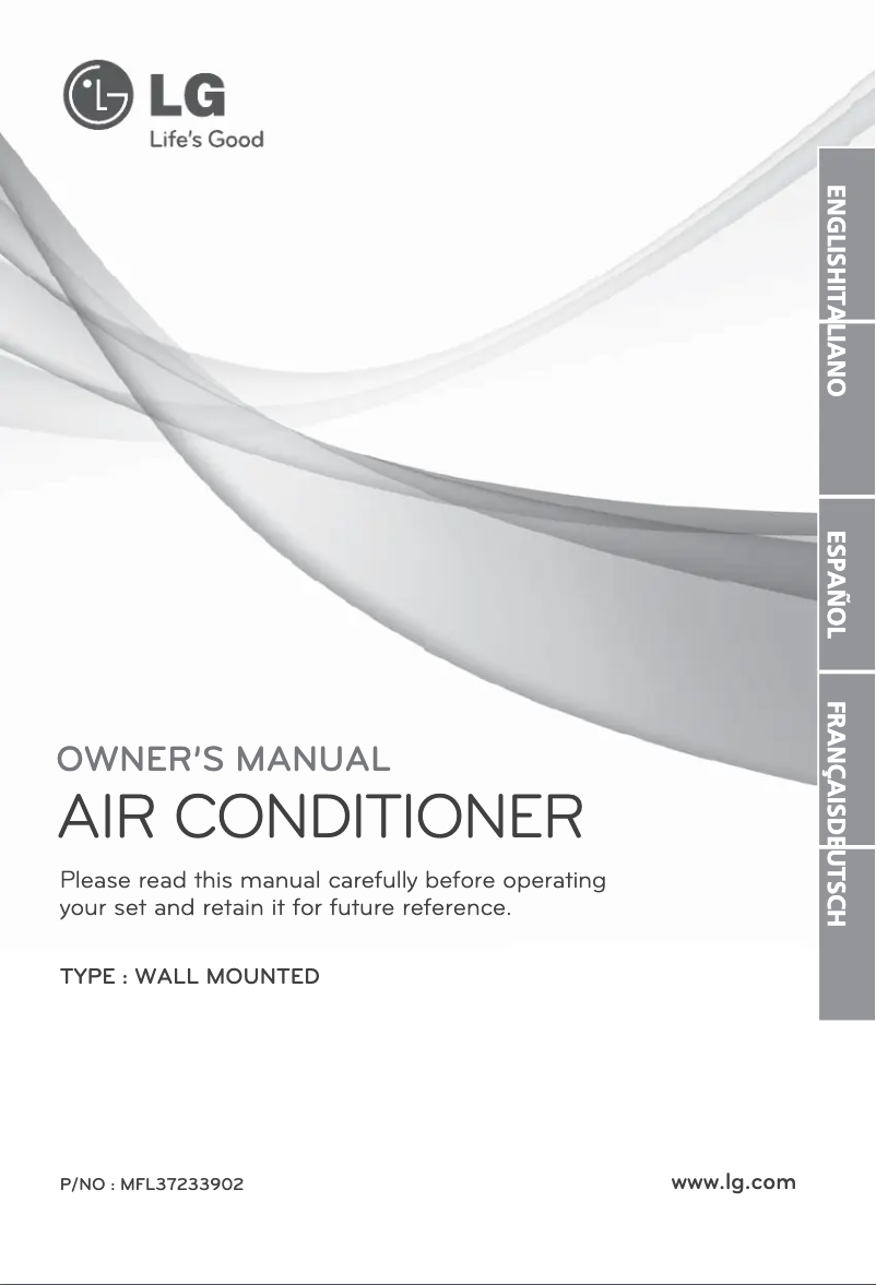 Page 1 de la notice Manuel utilisateur LG AS-H0966KA2