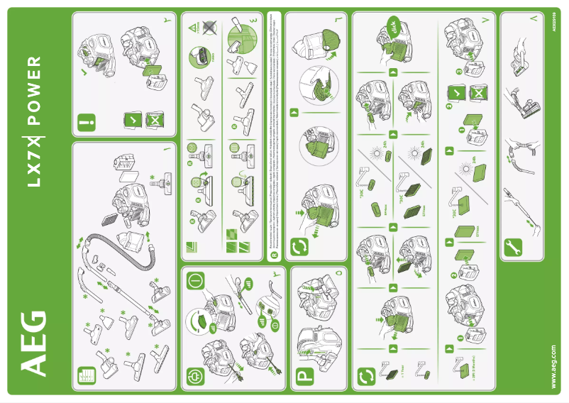 First page image of the manual for LX7-2-SW-P