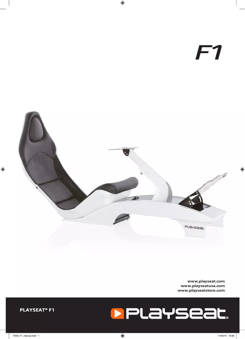 Image de la première page du manuel de l'appareil F1