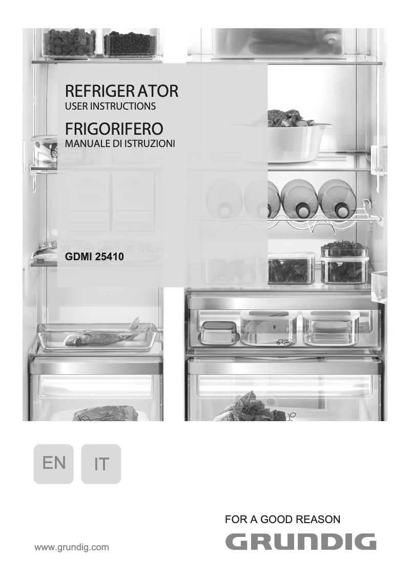 Page n°1 - Manuel utilisateur Grundig GDMI 25410