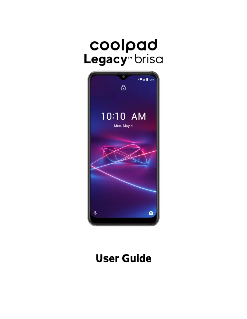 Page 1 de la notice Manuel utilisateur Coolpad 3706AS