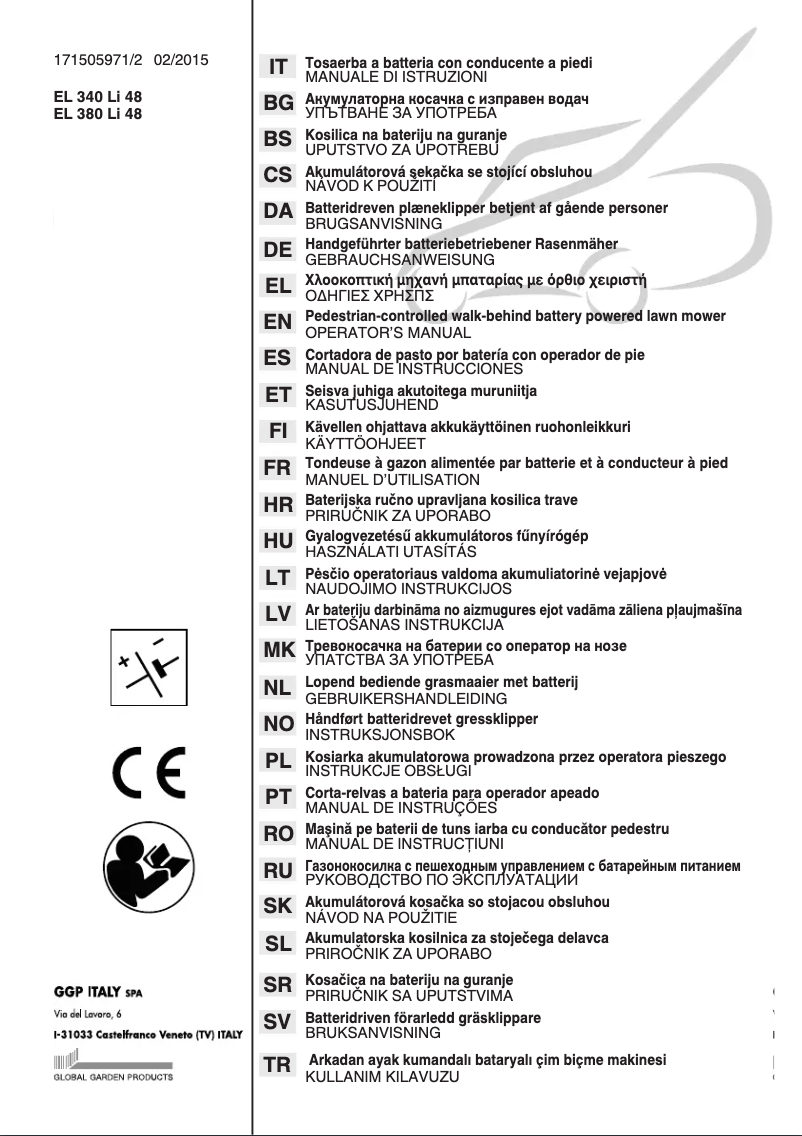Image de la première page du manuel de l'appareil Combi 36 AE