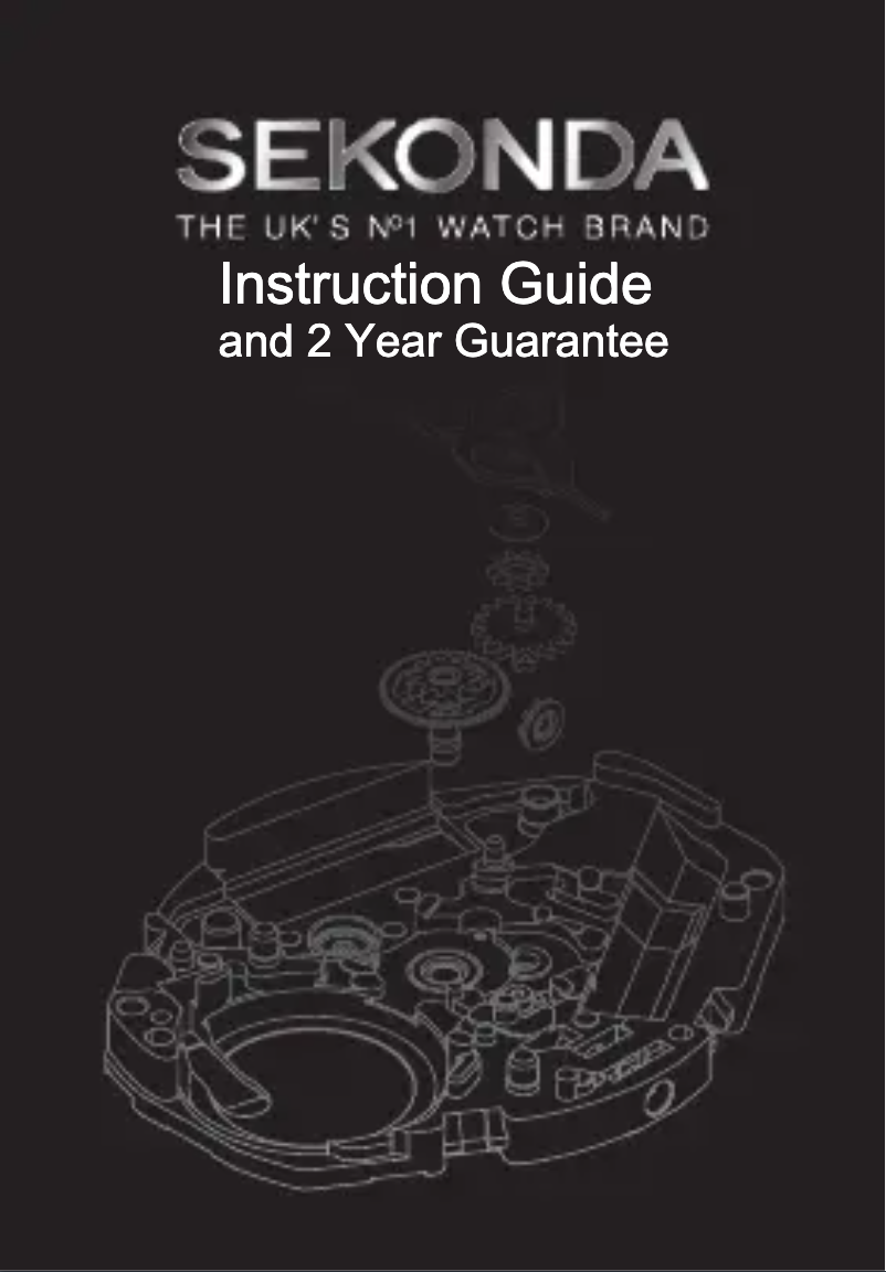 Page n°1 - Manuel utilisateur Sekonda 2049.27