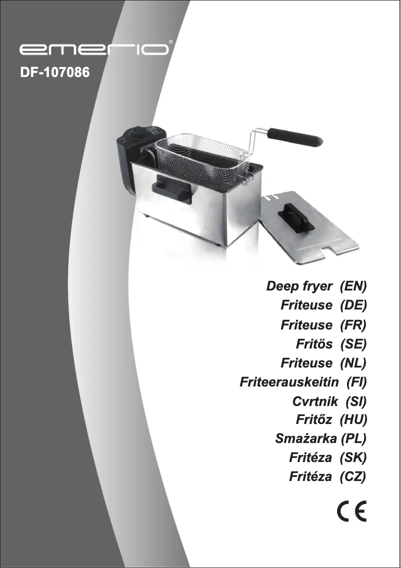 Page n°1 - Manuel utilisateur Emerio DF-107086
