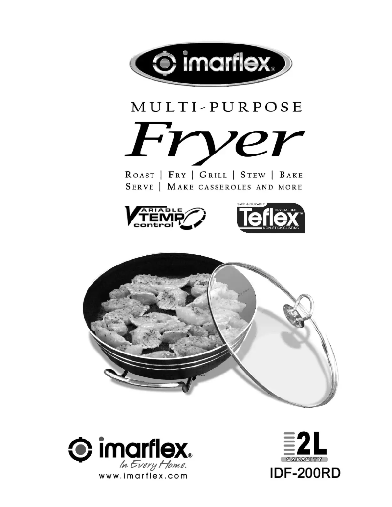 Page 1 de la notice Manuel utilisateur Imarflex IDF-200RD