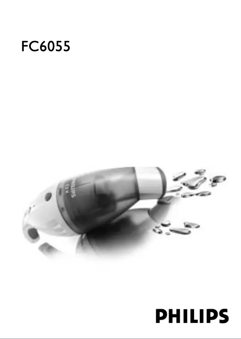 Image de la première page du manuel de l'appareil MiniVac FC6055