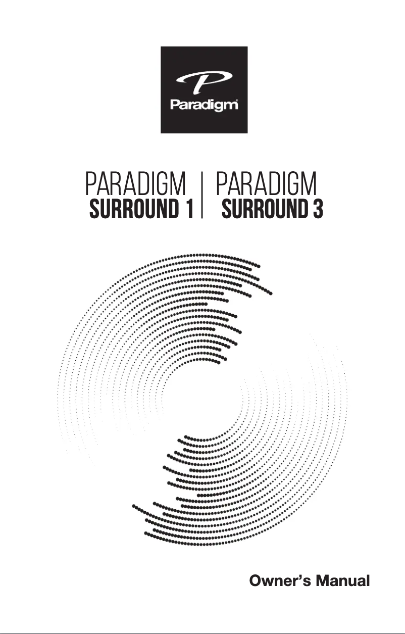 Image de la première page du manuel de l'appareil Surround 1